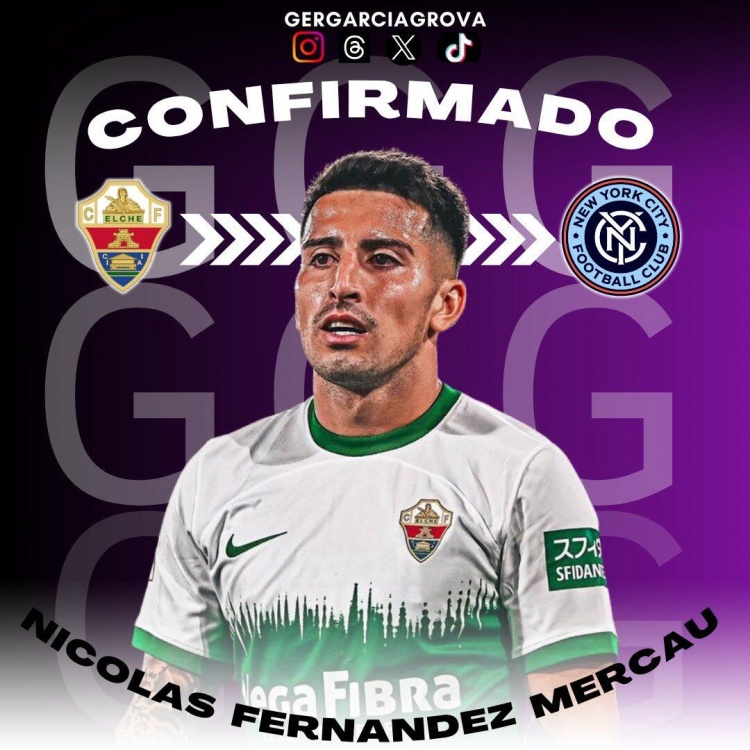 阿斯：城市集團將以1000萬歐簽西甲升班馬中場，先去紐約城效力