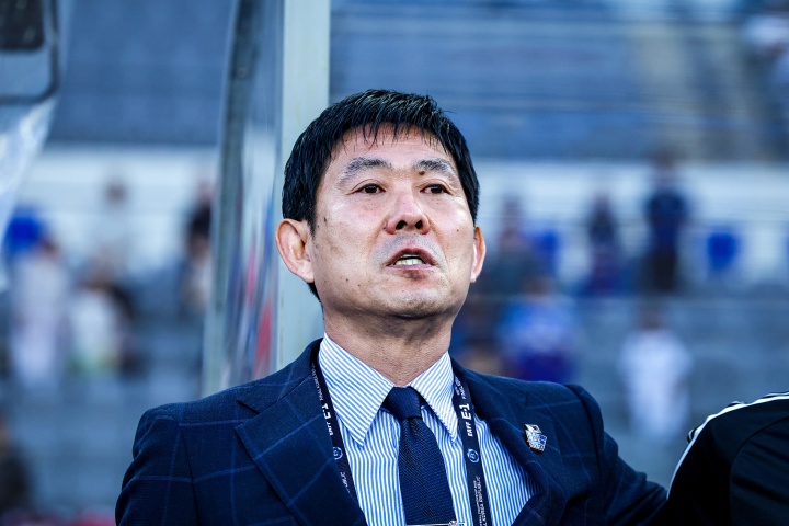 2-0戰(zhàn)勝國足，森保一：球隊(duì)反思了首場丟球 贏下了這場艱難的比賽