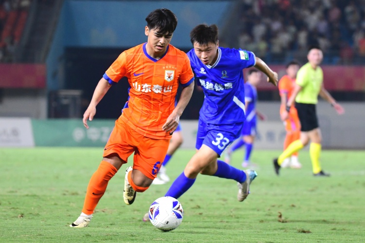 山東泰山B隊(duì)主場(chǎng)3-0杭州臨平吳越隊(duì)