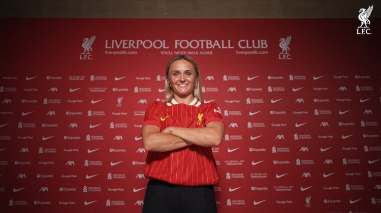 官方：蘇格蘭女足球員薩姆-科爾從拜仁轉(zhuǎn)會(huì)利物浦