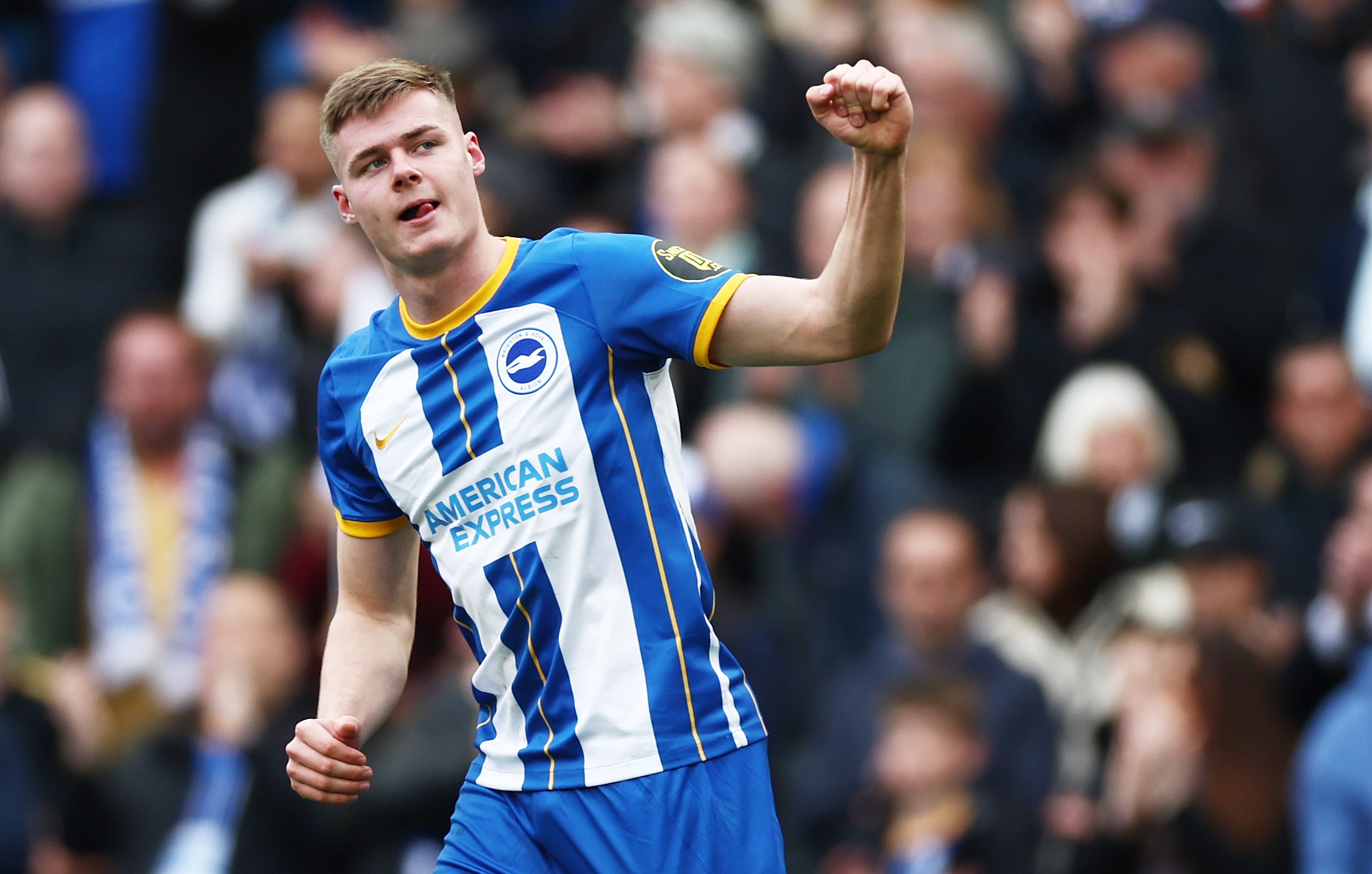 羅馬諾：羅馬接近租借布萊頓前鋒埃文-弗格森，全額支付薪水