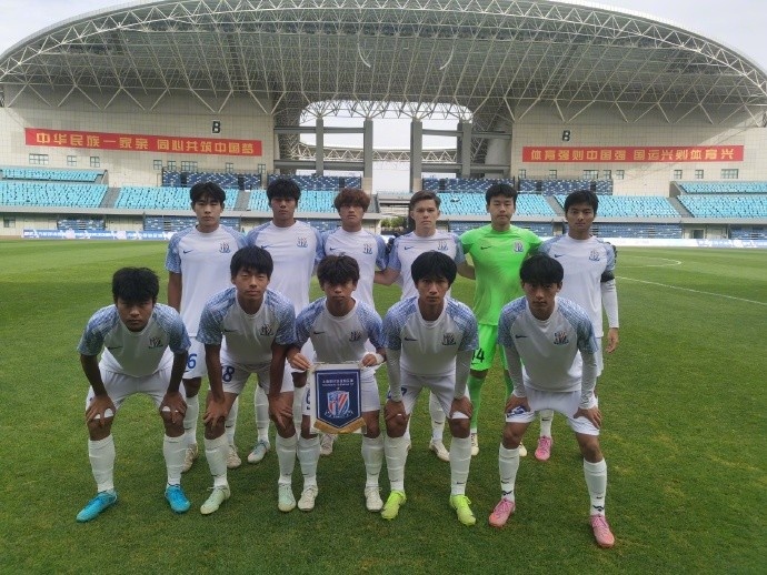 中青賽（U21組）晉級賽階段I組第四輪，上海申花4-0長春亞泰