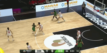 不容易！敘利亞U16女籃下半場被中國隊打出36-0之后終于得分