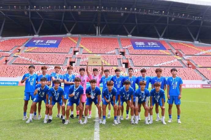 中青賽高中年齡段U17總決賽，津門虎U17斬獲全國季軍！